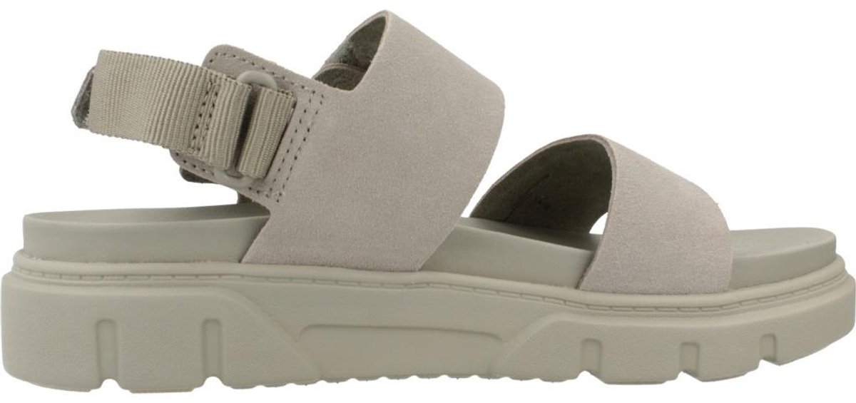 Timberland Greyfield 2 Strap Sandalen Vrouw Light Taupe Suede