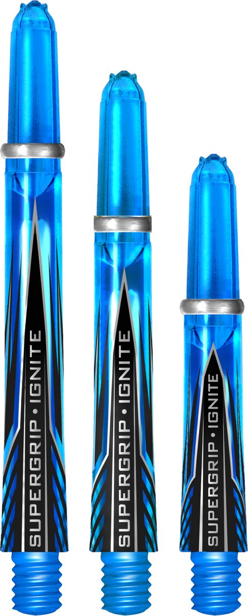 Harrows Supergrip Ignite Aqua - Dart Shafts Short