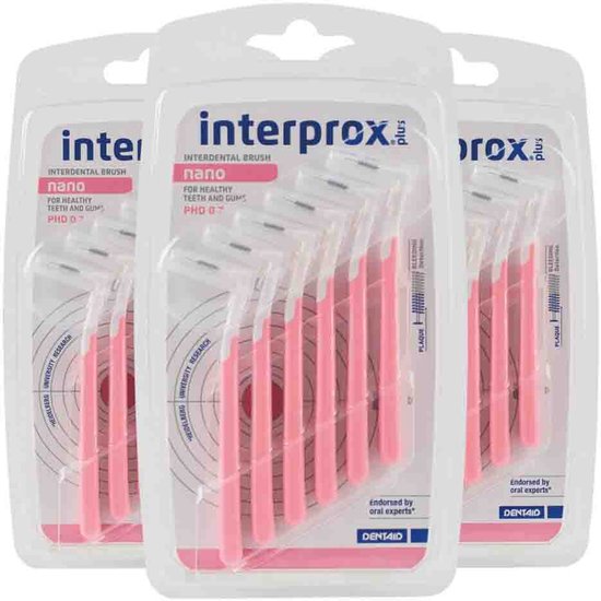 Interprox Plus Nano – 1,9 mm – 3 x 6 stuks