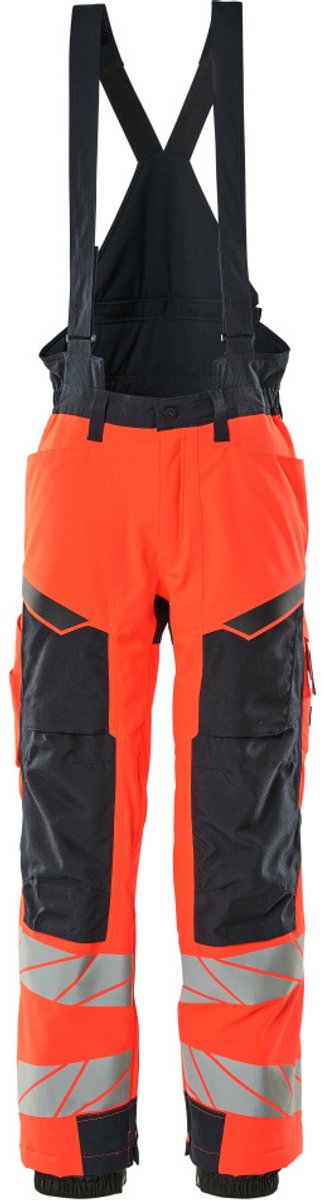Mascot Accelerate Safe Winterbroek 19090-449 - hi-vis rood/donkermarine - 4XL