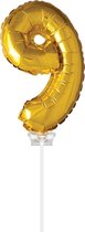 Folie Ballon Goud "9" (40CM)