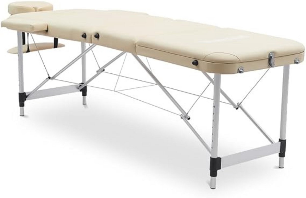 Zylo® Massagetafel Hoeslaken - Massagetafel - Massagetafel Inklapbaar - 185.93 x 68.07 x 81.03cm - Blauw
