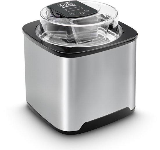 Ijsmachine IM 1252 - Ijsmaker / Ice Cream Maker - Ijs / Sorbet - 2L - Vrieskom - Touch display - Digitale timer + Vulopening