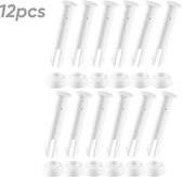 Kit De 12 Broches De Joint Pour Piscine Intex – PVC, 7 Cm, Remplacement Pièces 28270/28272, Fixation Tuyaux Cadre - 6