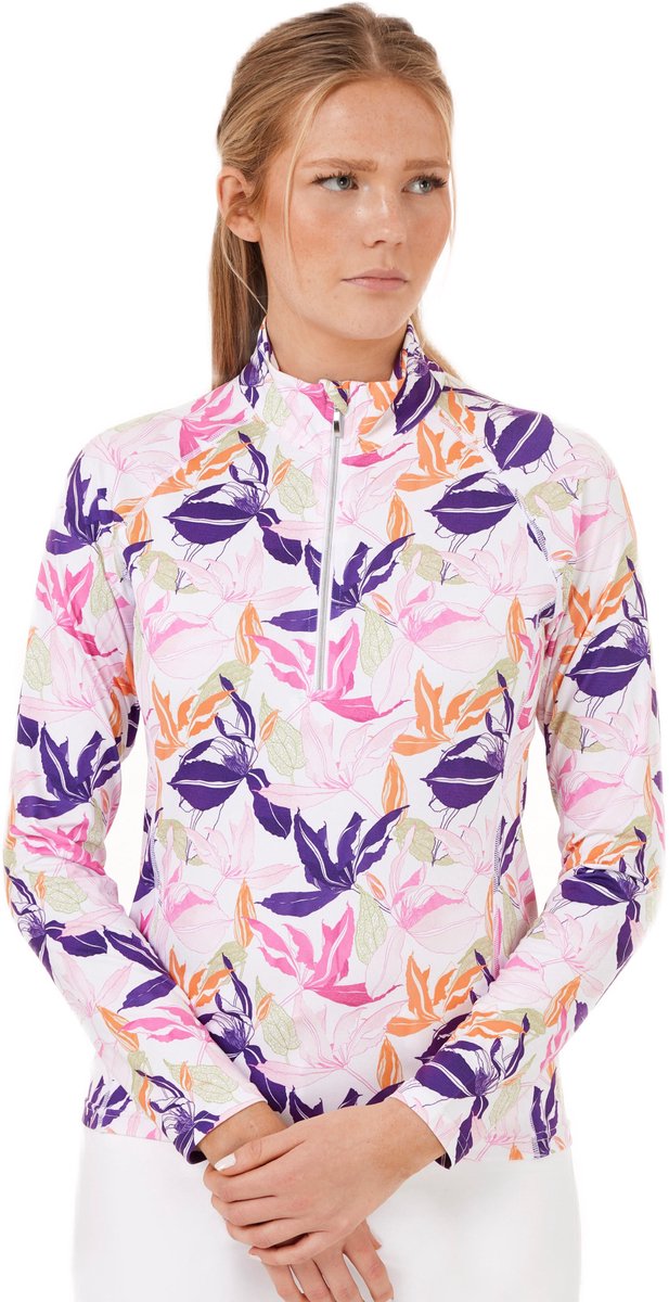 Func Factory dames Longsleeve Pully Shirley multi maat 44 van Func Factory — afbeelding 4