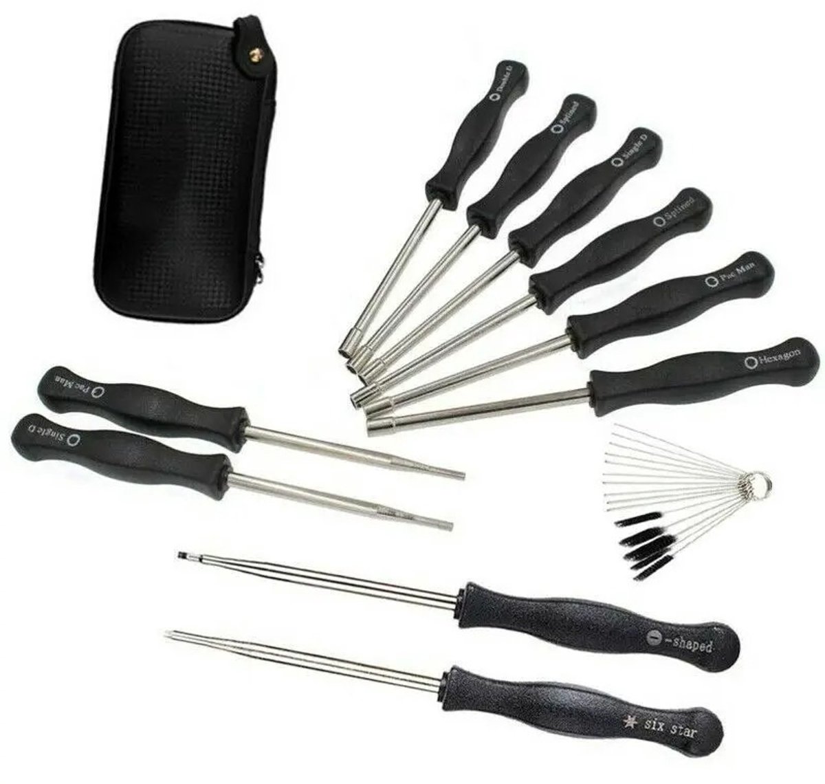 WiseGoods Premium Carburateur Afstelgereedschap Set 10 Delig - Voor Kettingzaag Trimmer Bladblazer - Geschikt Voor Stihl Husqvarna – foto 4
