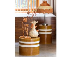 Light & Living Bijzettafel Mooca - Lichtbruin - Ø33cm - Modern