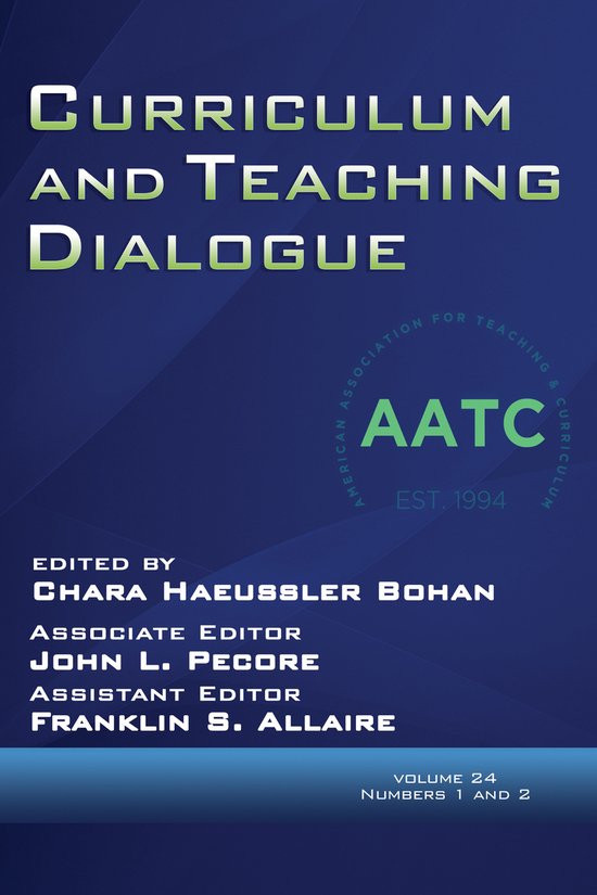 Curriculum & Teaching Dialogue- Curriculum and Teaching Dial ... - cover