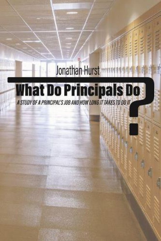 What Do Principals Do? - cover