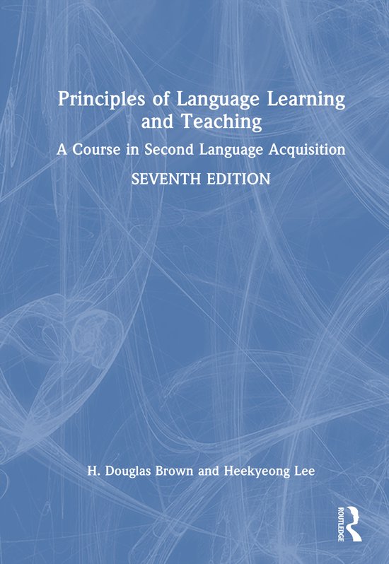 Principles of Language Learning and Teaching - cover