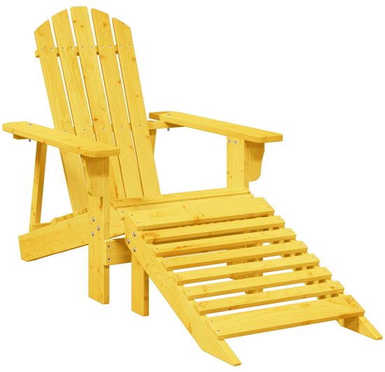 COSTWAY Adirondack Stoel met bekerhouder, weerbestendige COSTWAY Adirondack Stoel met bekerhouder, weerbestendige