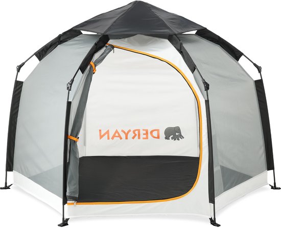 Deryan Up To Go Kinderbox - Draagbare Kinderbox - Pop Up Reisbox - Strandtent - Cream