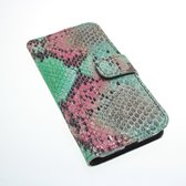 Made-NL hoesje geschikt voor Fairphone 4 Multi color suede lams leer