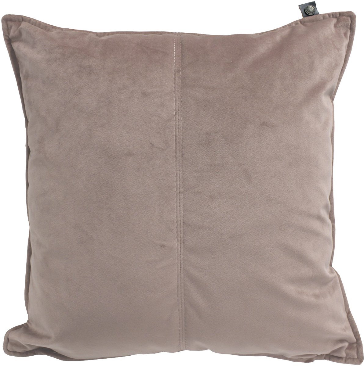 Overseas Middlestitch Velours Kussen Rose Dust 45 x 45 cm