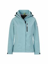 BJØRNSON Shellby Regenjas - Zomerjas Dames - Wind-/ Waterdicht - Maat 50 - Zeegroen