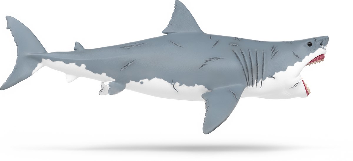 Schleich Megalodon speelfiguur: prehistorische haai 17cm thumbnail 2