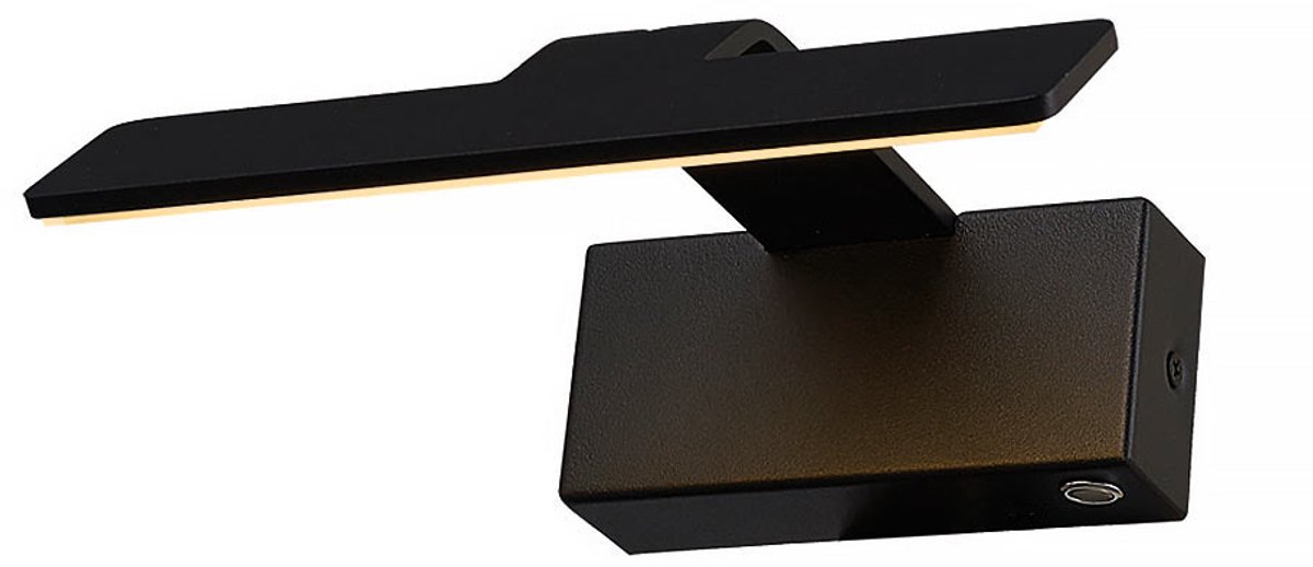 Freelight - Wandlamp Dali L 20 cm zwart