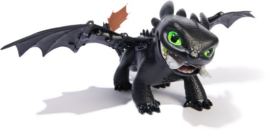 Comment dresser votre Dragon - Dragon Krokmou interactif avec 60 sons et réactions - Jouets