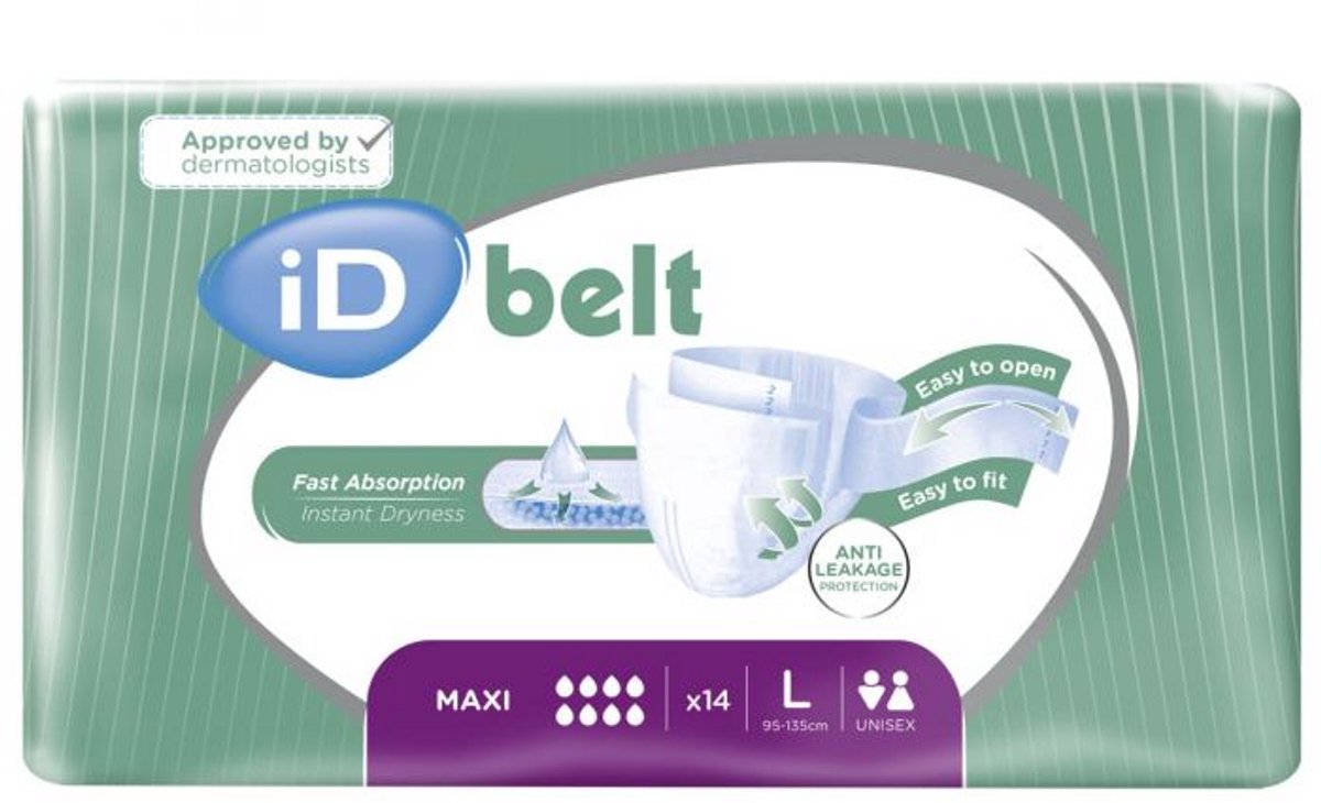 ID Expert Belt Maxi Large - 8 pakken van 14 stuks