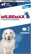 Milbemax Milbemax Hond - Anti wormenmiddel - 2 tab 10-75kg
