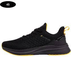 Livano Tennisschoenen - Heren - Dames - Tenniskleding - Indoor - Outdoor - Zwart - Maat 45