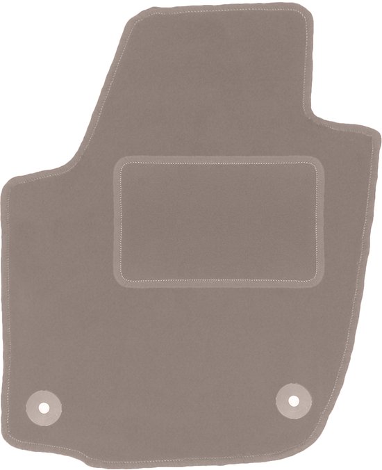 Kit Tappetini Auto Su Misura Per Seat Alhambra 7 Posti 2010-2022 – 5 Pezzi In Moquette Nera, Fondo Antiscivolo, Cuciture Bianche, 100% Made In Italy