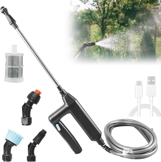 Elektrische Plantenspuit Met Telescopische Buis