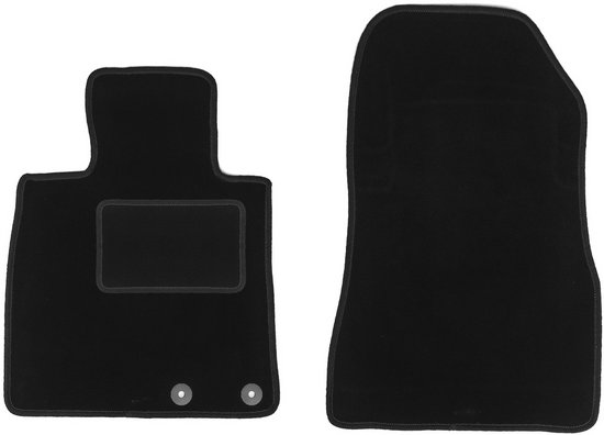 SMK Rubberen matten set voor auto vloeren MG HS II vanaf 2024 Ervaar een nieuwe standaard van reizen met antislip vloermatten - Multi-seizoenen automatten voor alle wegomstandigheden