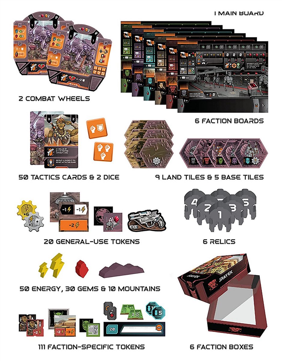 Circadians Chaos Order Bordspel - EN — cadeau in Spellen & Speelgoed - foto 3