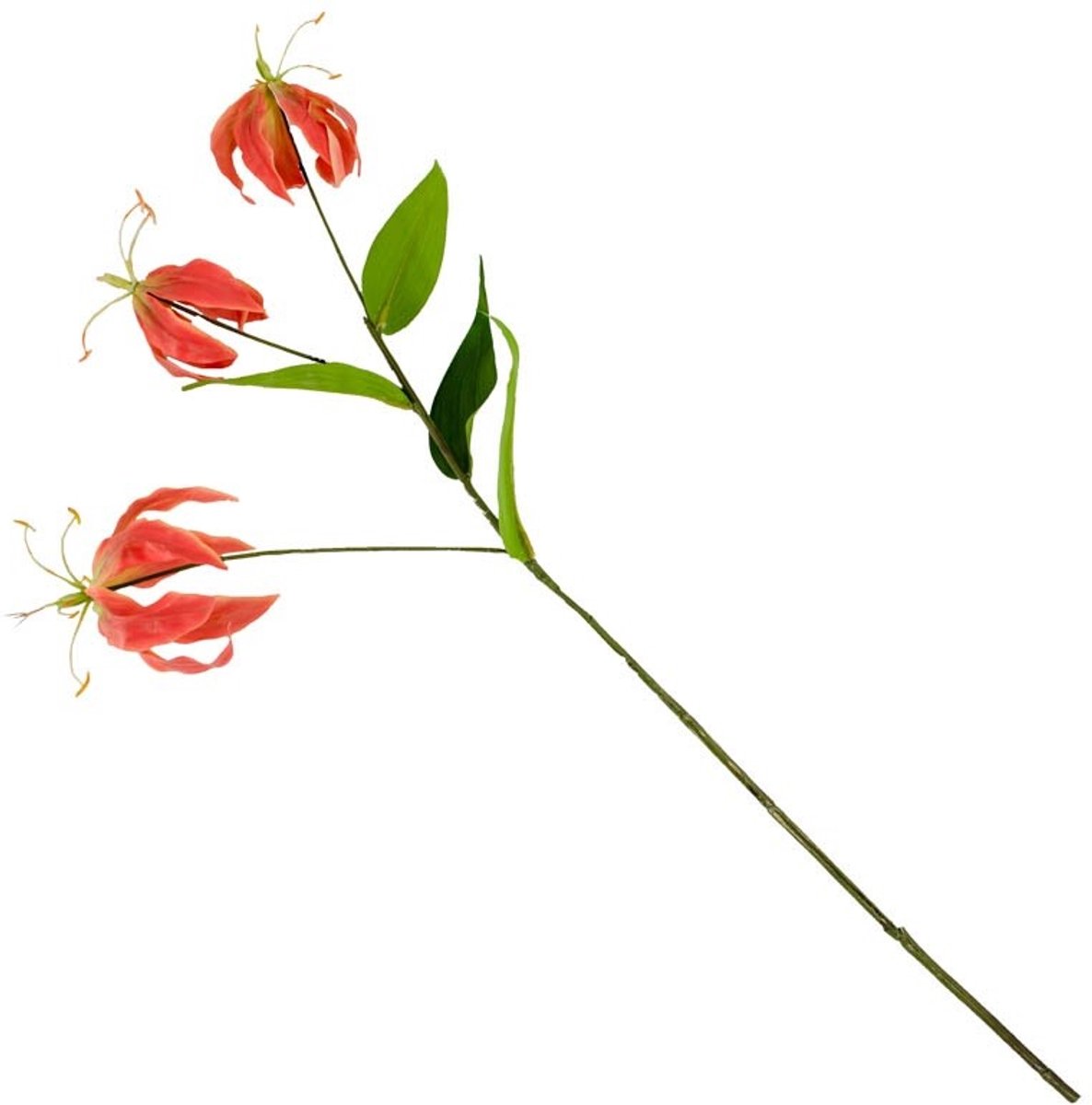Homebound by Kolony HomeBound by KY | Kunstbloem gloriosa oranje | kunstbloem | 24x30x83cm