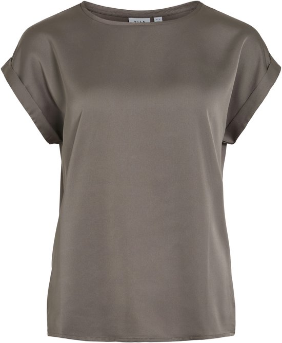 VILA - VIELLETTE S/S SATIN TOP - NOOS Dames T-shirt