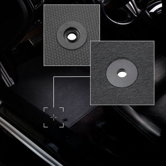 Tapis de voiture Premium pour : Audi A6 C6 FL berline, break, avant (2006-2011)