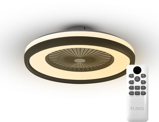 Kroonluchter met plafondventilator, E27 plafondlamp met licht en