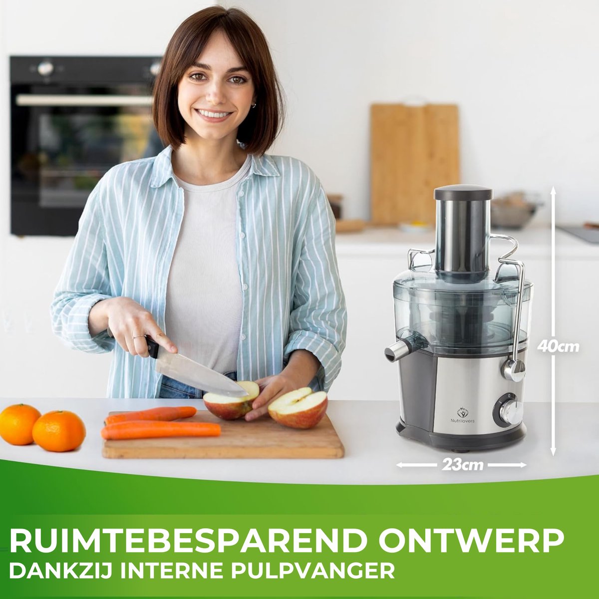 Nutrilovers testwinnaar QUICK-JUICER roestvrijstalen fruit thumbnail 4