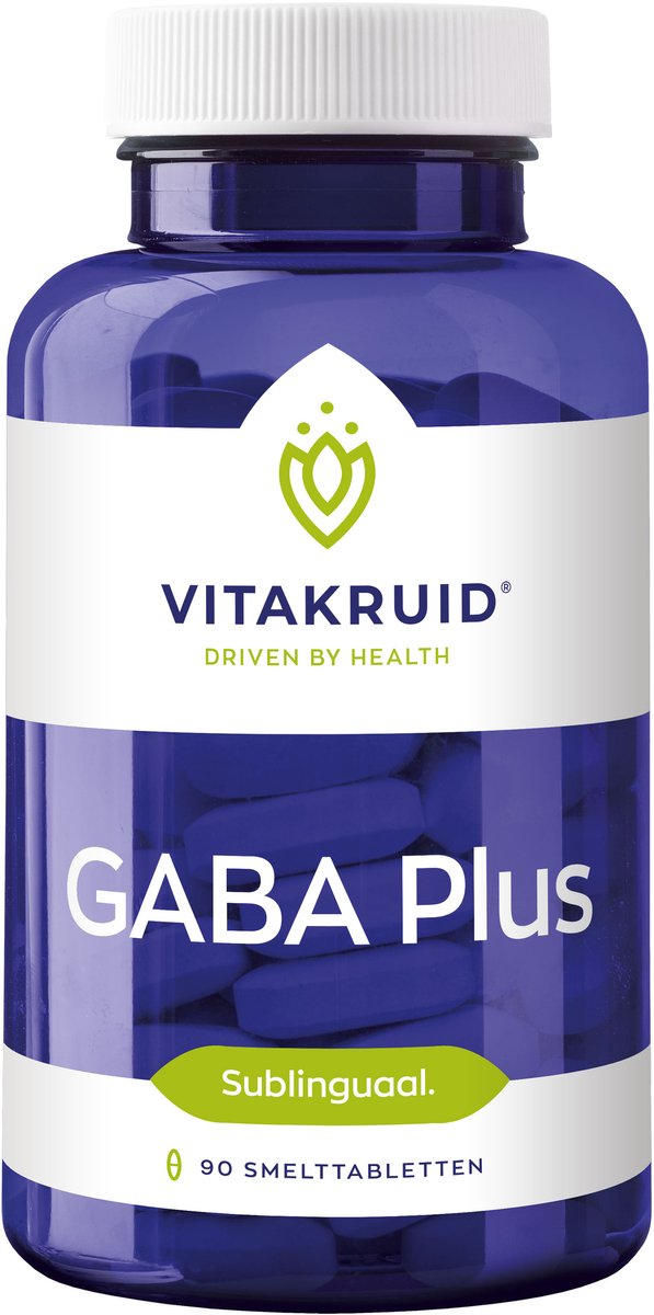 Goedkoopste Vitakruid Gaba Plus Sublinguaal Voedingssupplement - 90 smelttabletten