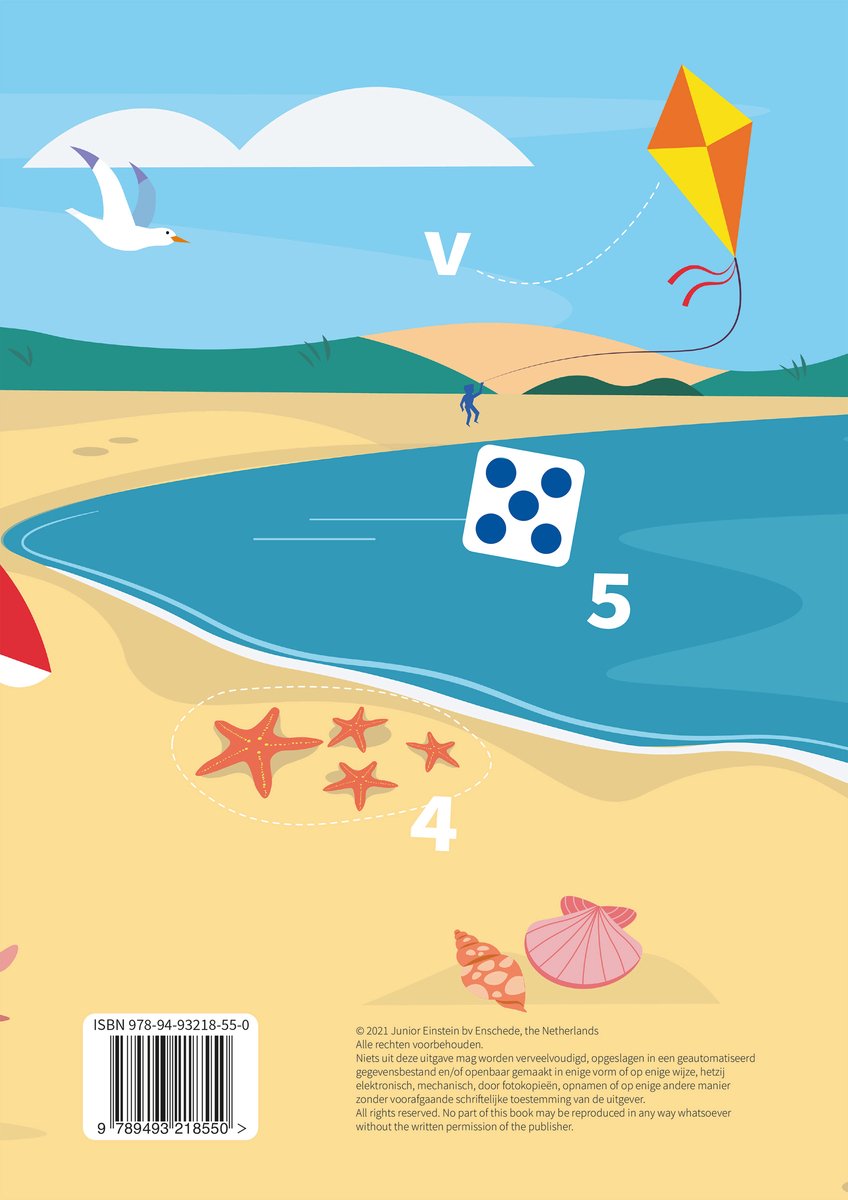 Het Grote Junior Einstein Zomerboek - back cover