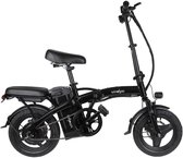 Windgoo B22 Elektrische Vouwfiets - Rijklaar Geleverd - Windgoo Smart-app - 14 Inch - 250W Motor - 35 km Actieradius - Mechanische Schijfremmen - Zwart
