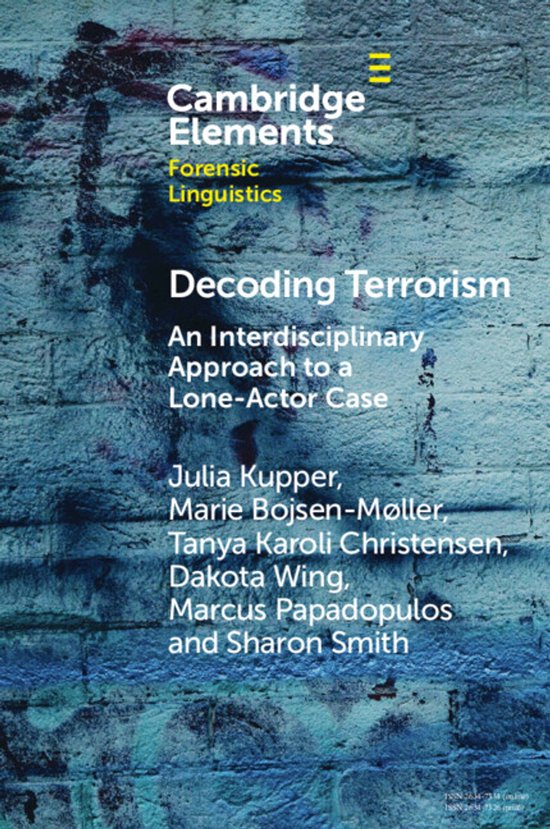 Elements in Forensic Linguistics- Decoding Terrorism - cover