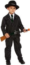 3-Delig Gangster - Mafia kostuum voor kinderen - Carnavalskleding - Verkleedkleding - Feest - Jongens - Meisjes - 4-6 Jaar
