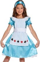 3-Delig Schattig Alice in wonder land Jurkje - Meisjes - Carnavalskleding - Verkleedkleding - Feest - Maat 4-6 Jaar