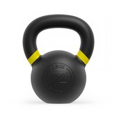 ZEUZ Kettlebell 16 KG – Gewichten voor Fitness & CrossFit - Conditie & Krachttraining – Gietijzer – Geel