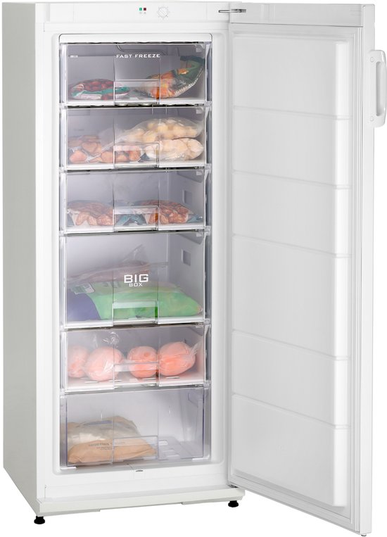 Bartscher Vrieskast - 215L - Wit - -18°C - 595x655x1450mm