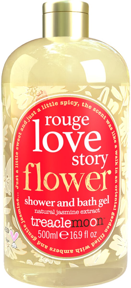 Treaclemoon Bad en Douchegel Rouge Love Story - 500 ml