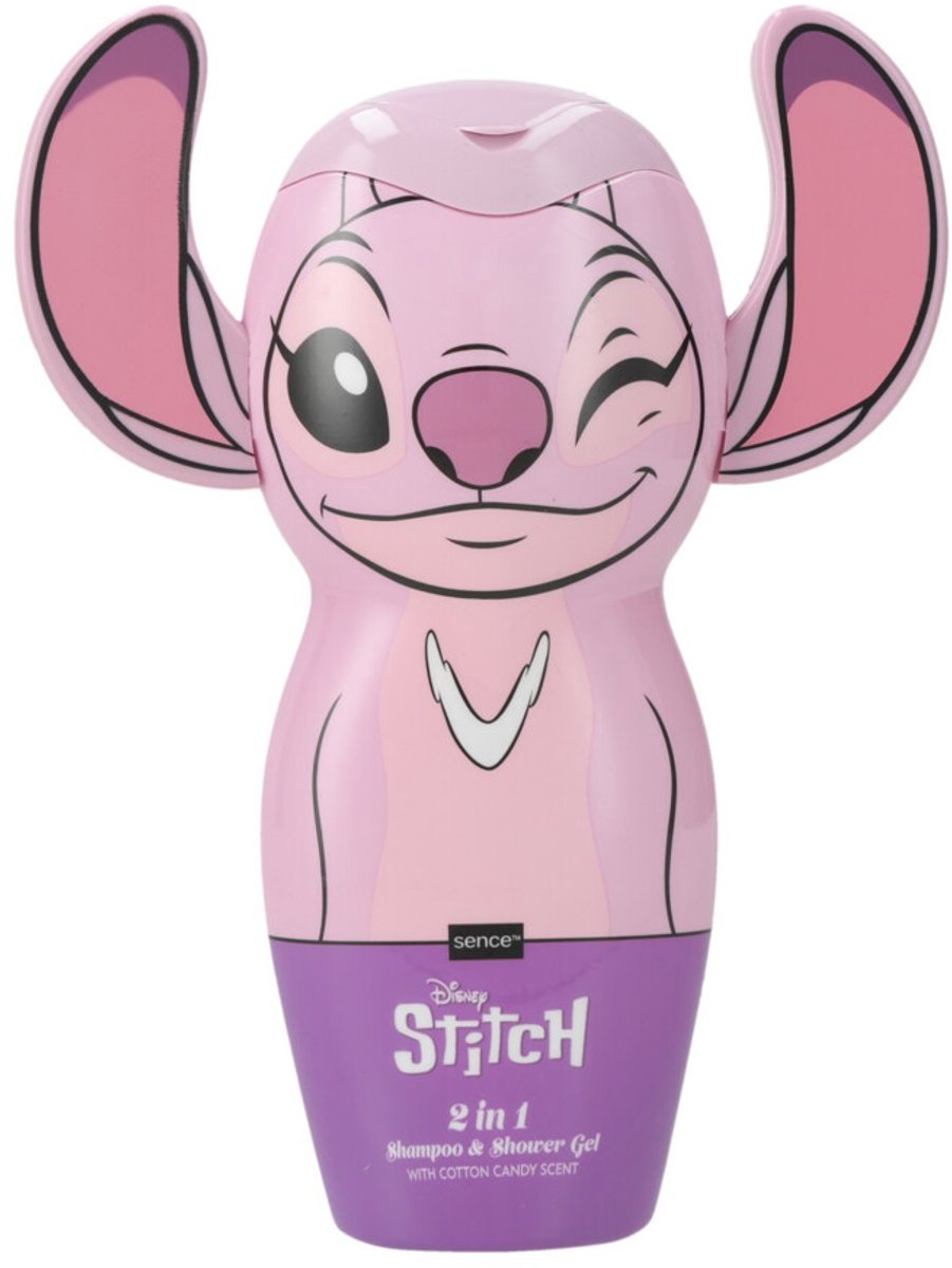 Sence Disney Stitch Angel Shampoo & Douchegel - 3 x 300 ml - Voordeelverpakking