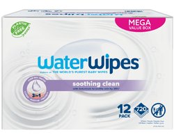 WaterWipes Billendoekjes Soothing 12x60 = 720 stuks