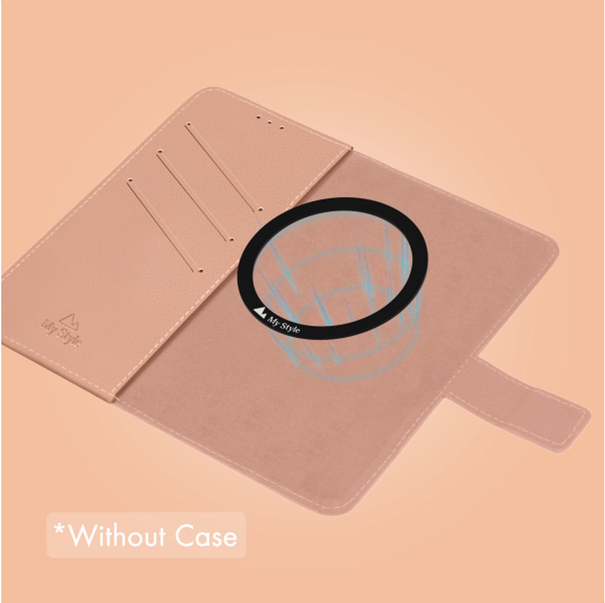 My Style Universal MagSafe Compatible Wallet - Soft Pink 4.7 (Without Case)