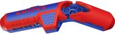 Knipex 16 95 03 SB ErgoStrip® PV Abmantelungswerkzeug Ontmantelingsmes Geschikt voor: Ronde kabel, Solarkabel 4 tot 6 m