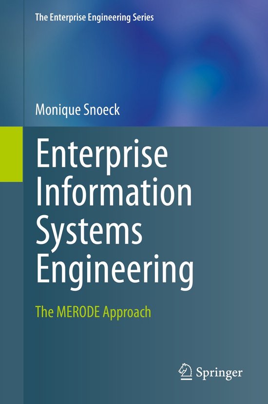 The Enterprise Engineering Series- Enterprise Information Sy ... - cover