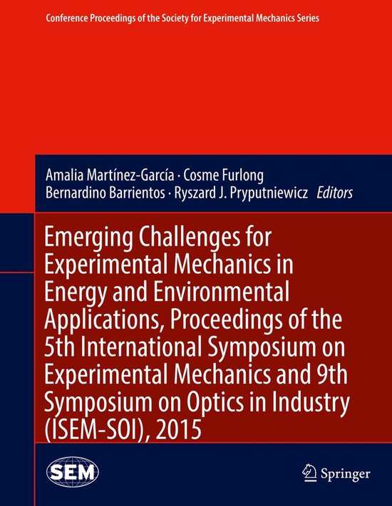 Emerging Challenges for Experimental Mechanics in Energy and ... - cover