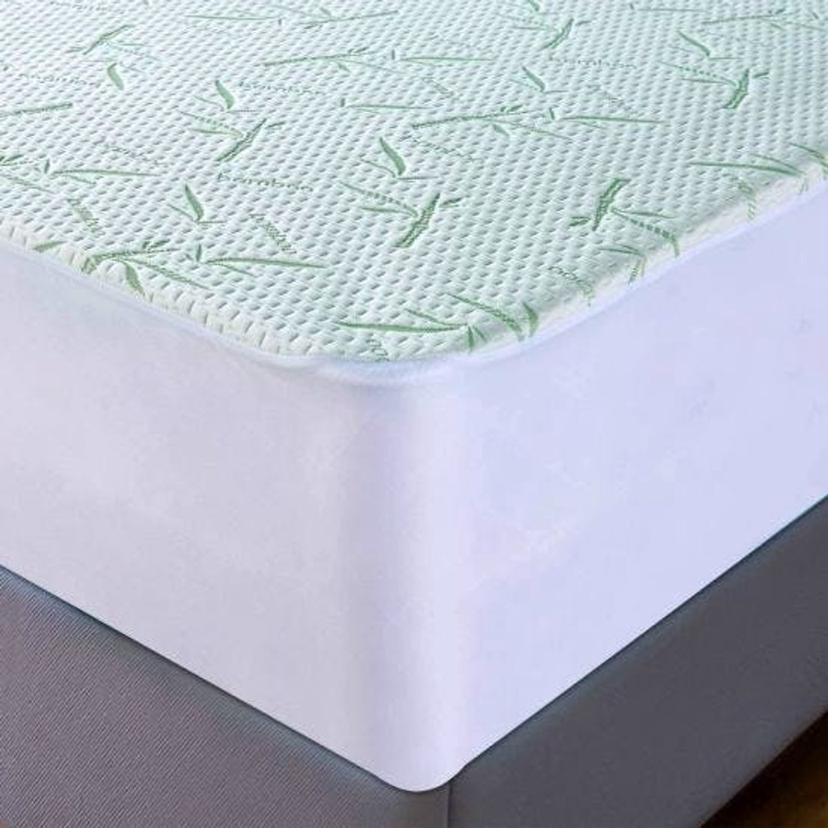 Molton Hoeslaken - waterdicht - Bamboe rayon - 90x210/220 cm - Super absorberend